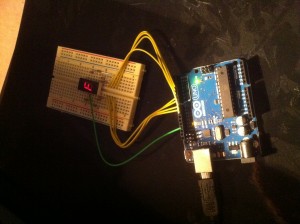 Arduino Counting Breadboard